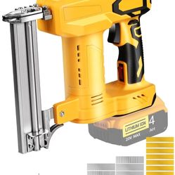 18GA Cordless Brad Nailer Compatible With Dewalt 20V Max Battery