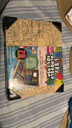 I Spy Colorable Art Case 78 Pieces