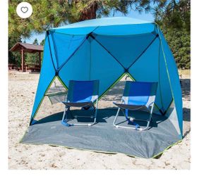 Old Bahama Bay Pop Up Beach Tent UPF50+ for 4 Person