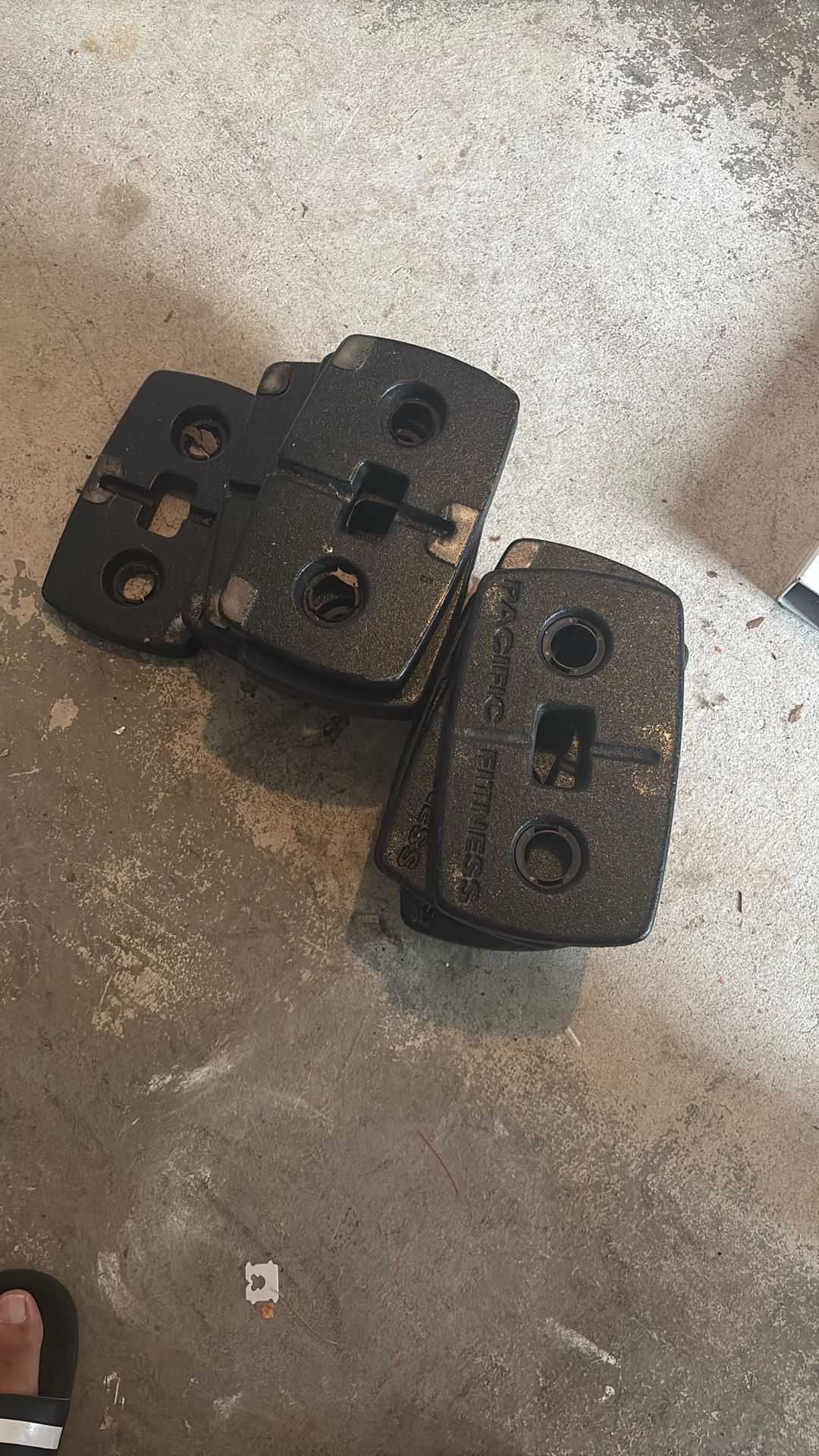 Pacific Fitness 10 Pound Weights