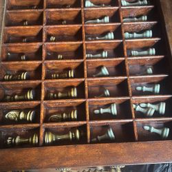 Vintage Wooden Chest Board