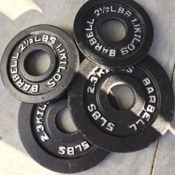 2-5lbs/2-2.5lbs Olympic Style Weights 2inches