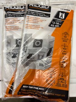 Ridgid High-Efficiency Dust Bags Filter Bag VF3502 (2)