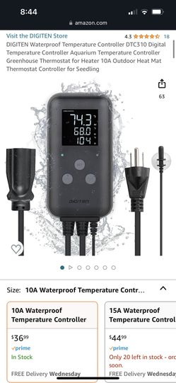 Digital Thermostat DTC 310