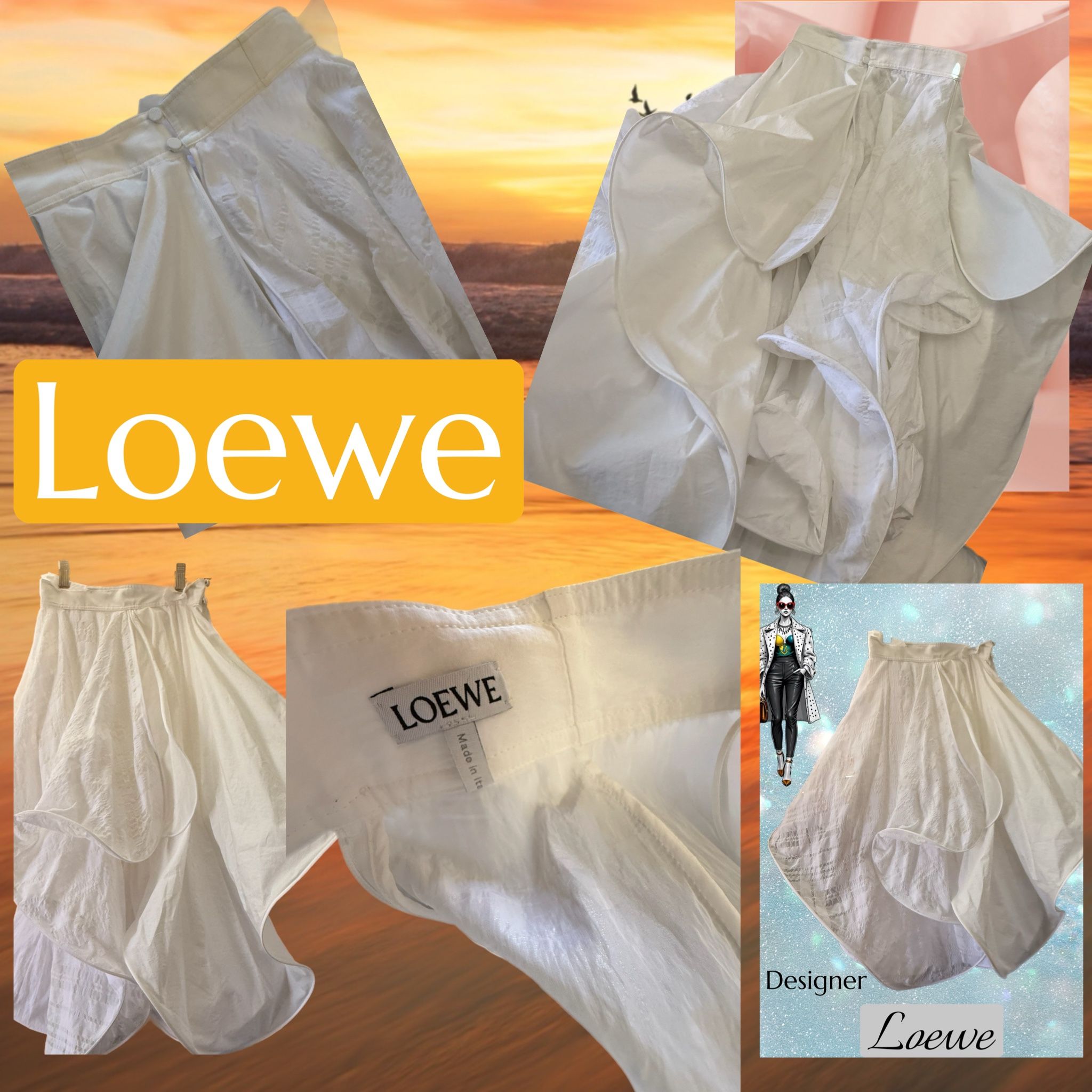 Loewe Midi Skirt