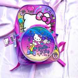 Hello Kitty back pack plus lunch pail
