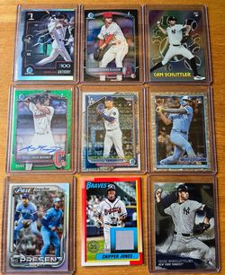 Box of 2024,2025,2026 Baseball Cards