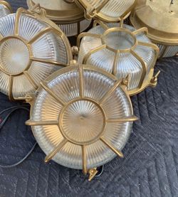 Brass Nautical Sconce $75 Each OBO!