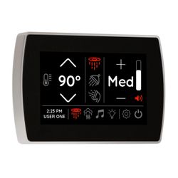 ThermaSol Signs touch 5" Smart Touchscreen Control For Steam Showers
