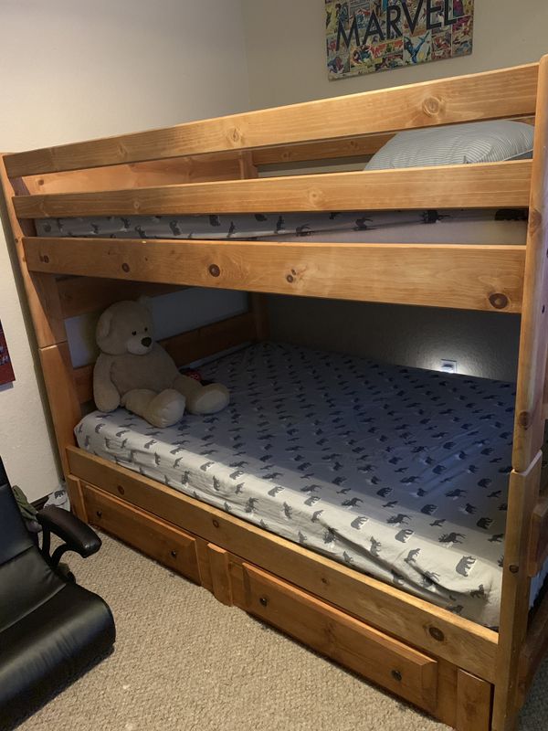Full On Size Bunk Beds With Mattress 2 Included For In Full On Size Bunk Beds With Mattress 2 Included