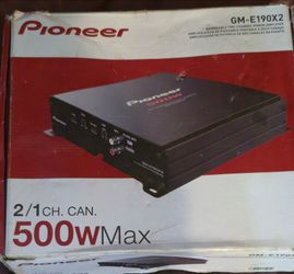 Pioneer 500 watt amp