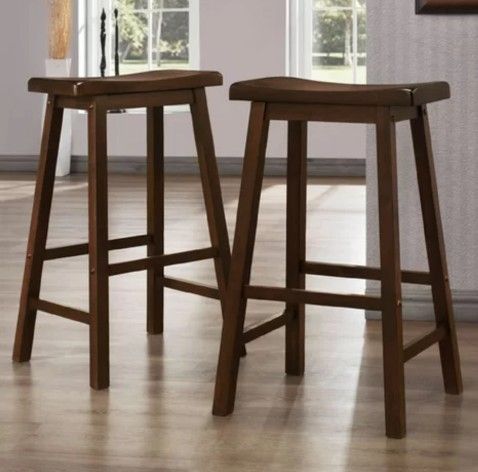 Saddle Counter Or Bar Stools (Each)