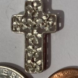 Vintage Sterling Silver Cross Crucifix 