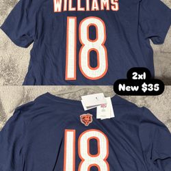 Caleb Williams Jersey Shirt 2Xl NEW