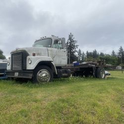 International Tilt Flatbed 