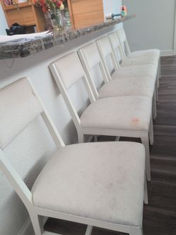 6 chairs for sale