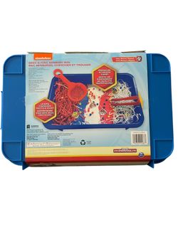 Paw Patrol seek and find sensory bin