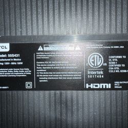 TCL 55”