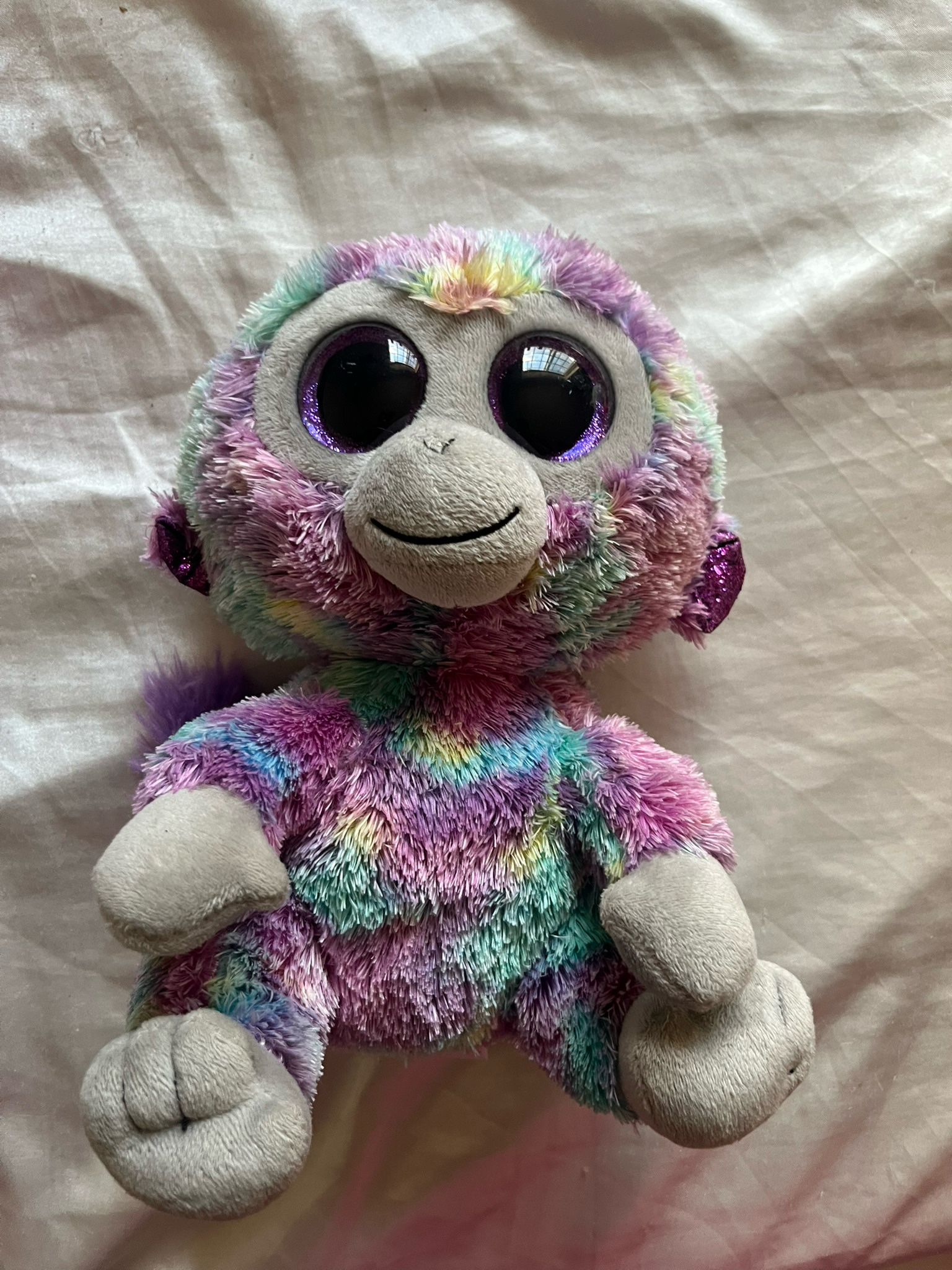 Ty beanie baby boo zury monkey