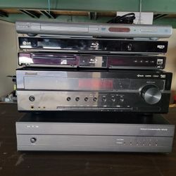 Audio Video Players & Receivers
