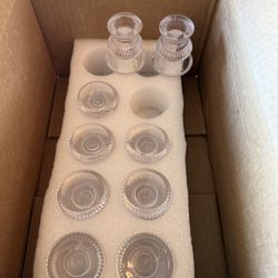 29 Glass Candle Holders – Perfect for Weddings or Events