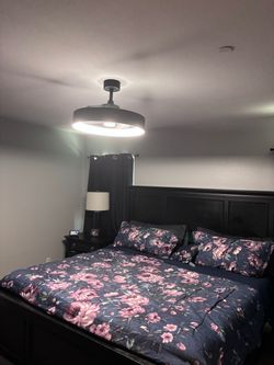 King bedroom set black