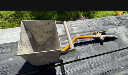 Metal Mortar Sprayer Hopper Gun