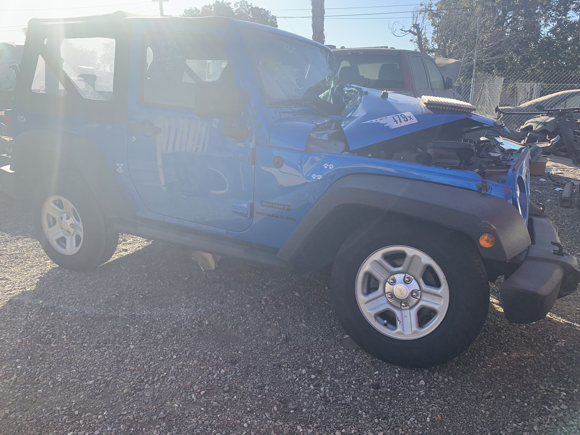 2015 Jeep Wrangler parts jk sport