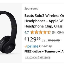 Beats Solo3 Bluetooth Headphones