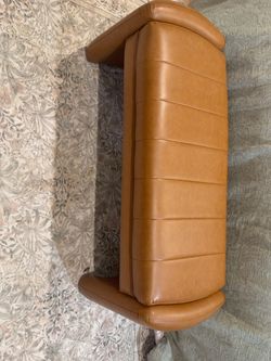 Caramel Brown Accent Bench