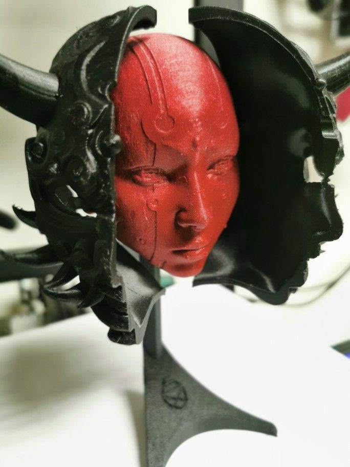 Honnari Hannya (Hanging Mask - 3d Printed)
