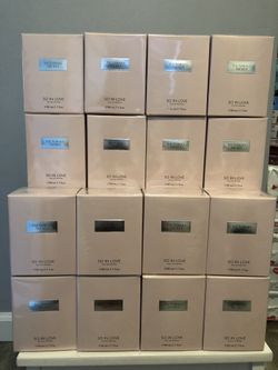 $25 each Victoria secret perfume it’s 50ml each bottle and pick up Gahanna