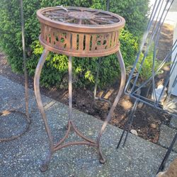 26" Rustic Plant Stand 