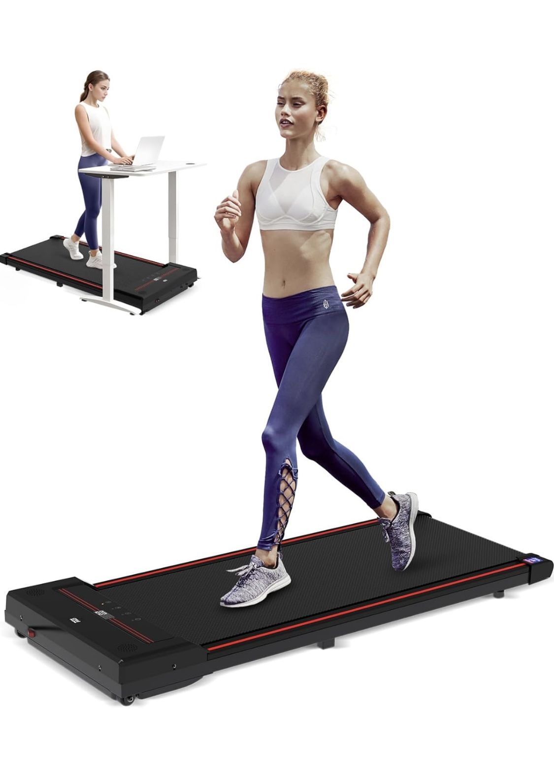 Sperax XM-Q1 Walking Pad / Under Desk Treadmill - 320 Lb Capacity