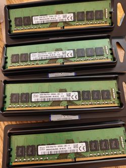 128GB (4x32GB) Sk Hynix 3200mhz DDR4 UDIMM