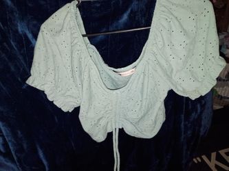 Cute Crocheted Crop Top