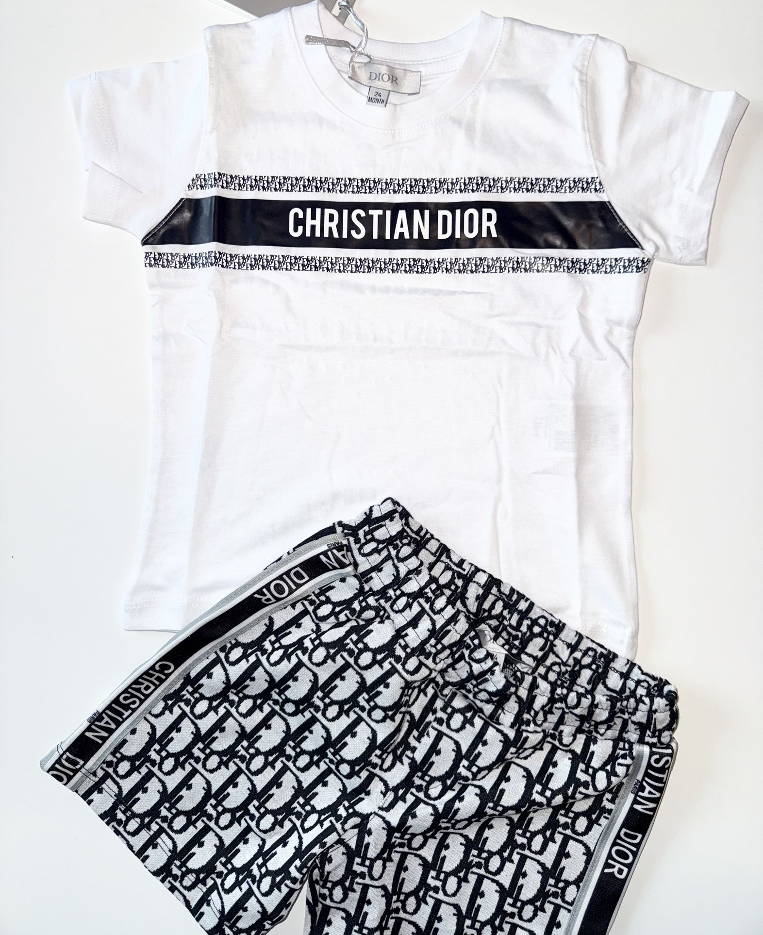 Christian Dior Toddler Boy Set.