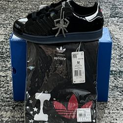 Sp5der x Adidas Superstar & adidas x sp5der t-shirt