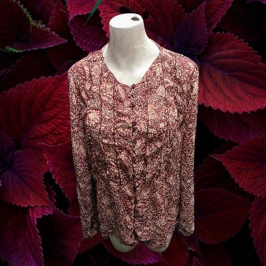 Women's White Stag Blouse 