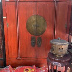 Antique Chinese 19th Century Cabinet