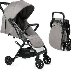 Lightweight Travel Stroller for Baby & Toddlers - Easy Fold & Compact Stroller with Canopy, Storage