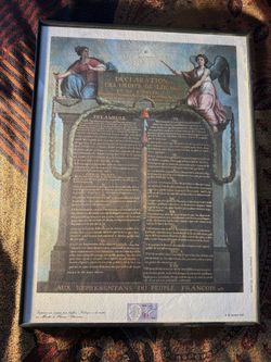 French Revolution Declaration Print By Spadem 1989