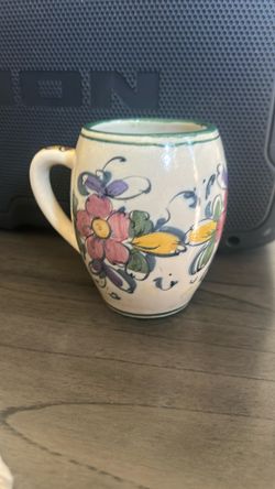Portuguese coffee mug