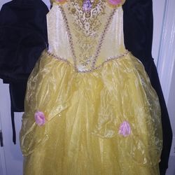 Princess Belle Costume Size Small 4-6 Disney's Beauty & The Beast  Belle Dress-up $10 u-pickup Poinciana Kissimmee 34758