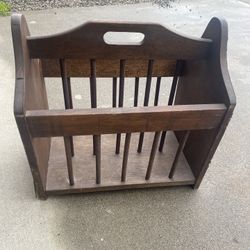 Antique Magazine Rack