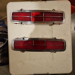 Chrome Tail Light Lamp Bezel Trim For 1(contact info removed) Chevy Monte Carlo