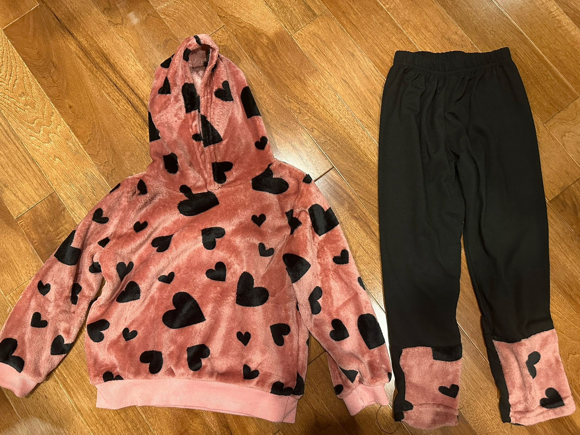 Cozy Fleece 2-Piece Set for Girls (Size 6)