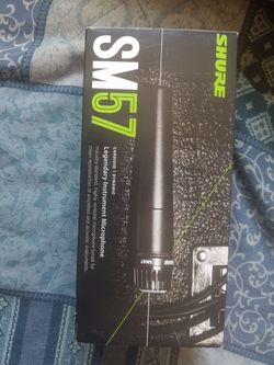 Shure sm57 dynamic microphone