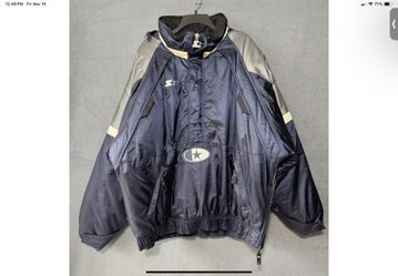Vintage Stater Pro NFL Puffer Jacket Dallas Cowboys Size XL