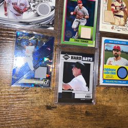 Baseball Autos, Patches, Numbered Cards
